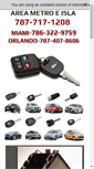 Mobile Screenshot of llavesparaautos.com